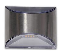 Applique solari WALLY-MINI, set da 2, bianco caldo, LED SMD, sensore crepuscolare, pannello solare integrato, IP44