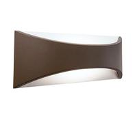 Applique Sovil Moon marrone grande a led 12W 4000K IP65 99108/27