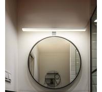 Applique Specchio Lampada Da Bagno Lampada Da Corridoio LED Cromo IP44 L 60 Cm [EEK: F]