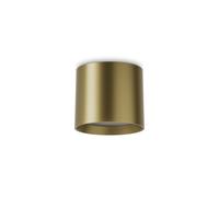 SPIKE TONDO FARETTO LED 3000k 10W 1100 lm IP20 OTTONE
