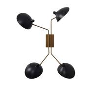 Applique Stile Italiano Quattro Luce Sputnik Perno Snodato Braccio Lampada /