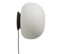 Applique Frandsen Supernate Ø38 Bianco Opale/ Nero