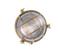 Applique tartaruga per esterno nautica in ottone Moretti Luce Da Parete Soffito