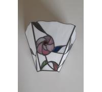 Applique Tiffany In Vetro 1 LUCE Classico liberty Lampada Da Parete di PERENZ
