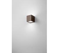 Applique Da Esterno Moderno Totem Corten 2 Luci