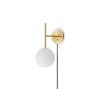 Applique Audo TR Bulb Sospesa in Ottone Spazzolato