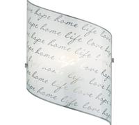 Applique Trio Poesia 22x30 cm bianco Bianco