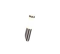 TRIOTO APPLIQUE DA ESTERNO CILINDRO ACCIAIO SATINATO E DIFFUSORE OPALE H. 36,5CM IP44 1 LUCE ATTACCO E27