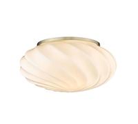 Applique Twist in Ottone Anticato Ottone