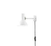 Applique Type 75 Mini con Cavo Apline Bianco