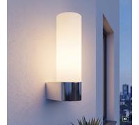 Applique Vetro Alluminio Blendarm G9 IP44 H:16,5 CM Cromo Wandleuchte Bagno
