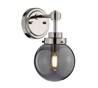 Applique Vetro Sfera Schermo E14 Retrò Design Wandleuchte Soggiorno Corridoio