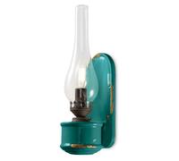 Applique Vintage Candela Ceramica Verde 1 Luce E14