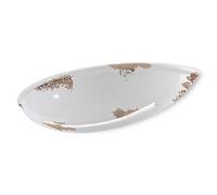 Applique Vintage Ceramica Bianca 1 Luce R7S