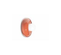 Applique Vintage Decò Bumbum Ceramica Arancio Pokè 1 Luce G9