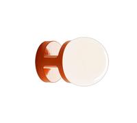 Applique Vintage Decò Habea Ceramica Arancio Volpe 1 Luce E27