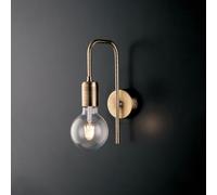 Bonetti Illumina Applique da parete moderna in metallo spazzolato Polish Bronzo [EEK: A++]