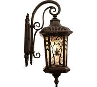 Applique Vintage E27, Attacco per Lampada da Parete, Stile Loft, in Metallo, Stile retrò, Industriale, 110-240 V, Decorazione per Giardino, casa, Porta, corridoio, Villa, illuminaz