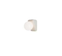 Applique Vintage Flip Ceramica Crema Vetro Opalino 1 Luce G9 [EEK: A++]