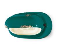 Applique Vintage Orizzontale Ceramica Verde 1 Luce E27
