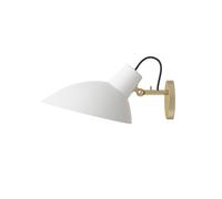Applique VV Cinquanta Ottone/ Bianco