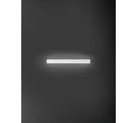 Applique Contemporanea Wally Alluminio Bianco Led Integrato 22W