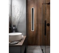 Applique da parete WALLY a led in alluminio 22W 3000K Perenz 100 cm Nera - 8182 N LC