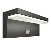Applique x esterno da muro 10 watt con sensore PIR di movimento lampada led IP54 [EEK: A++]