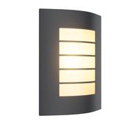 Applique ZYNO per esterni IP44 antracite in 27 LED 471lm bianco extra-caldo