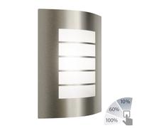 Applique ZYNO per esterni IP44 in acciaio inox in 27 LED max. 1020lm