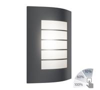Applique ZYNO per esterno IP44 antracite in 27 LED max. 1020lm