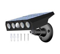 Appliques Da Parete Per Esterni - Lampade A Rivelatore Di Movimento, 3 Modalità Di Applique A Energia Solare | Luci Esterne Multifunzionali, Luci Della Fotocamera Di Simulazione Pavimento
