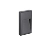 Appliques - Lampade Da Parete Febe-2 Metallo Antracite Led 6W 3000K Luce Calda