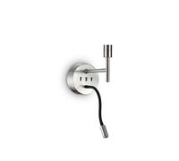 LAMPADA DA PARETE SET UP MAP2 NICKEL