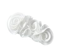Appliques per costumi fatti a mano Fiore di seta per artisti di scena Abiti Materiali di progetto Patch di fiori Applique per indumenti Fornitura artigianale cucito