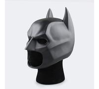 Applysu Bat Mask Supereroe, maschera cosplay halloween horror a testa piena nera pipipistrello maschera in lattice accessorio costume