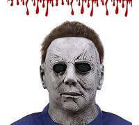 Applysu Michael Myers Maschera Halloween Spaventoso Michael Myers Maschera 1978 Uccide Horror Cosplay Costume Party Puntelli