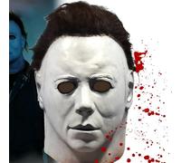 Applysu Michael Myers Maschera Halloween Spaventoso Michael Myers Maschera 1978 Uccide Horror Cosplay Costume Party Puntelli
