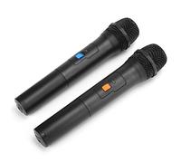 Appnce Elettronico, Comer Electronics, Microfono Universale Wirel V16U 2 in 1 Vhf USB Universale Riceve Microfono Portatile Blackone per Due (1 a 2)