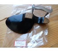 Appoggia Barbiglio Ebano Per Violino OT MODEL Con Morsetto Con Sughero 4/4