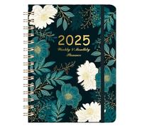 Appointment Book 2025, Daily Appointment Planner JAN 2025 - DEC 2025, A5 Weekly Scheduler, 8,46 x 6,1 x 0,71 pollici 2025 Organizer for Women, Teen Girls, and Professionals