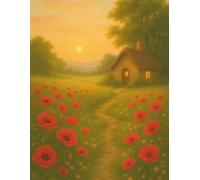 Appointment Book - Golden Poppy Meadow: A guided daily scheduling journal to plan each day with focus, balance, and inspiration