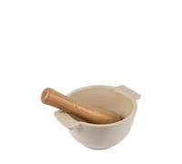 Appolia Mörser mit Stößel in ecru