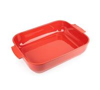 PEUGEOT PSP60015 Appolia Pirofila Rettangolare 40cm, Ceramica, Rosso