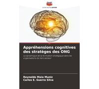 Appréhensions cognitives des stratèges des ONG: La dynamique de la formation stratégique dans les organisations du tiers secteur