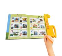 Apprendimento Della Lingua Russa - Giocattoli Educativi Sonori Per Imparare Il Russo,Strumento Educativo Linguistico Giocattolo Interattivo per Pratica a Casa e in Viaggio