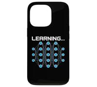 Apprendimento della rete neurale AI Deep Learning Coding Tech Quantum Custodia per iPhone 13 Pro