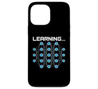 Apprendimento della rete neurale AI Deep Learning Coding Tech Quantum Custodia per iPhone 13 Pro Max