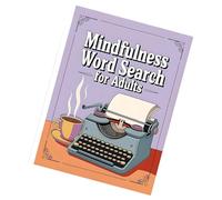 Apprendimento Focalizzato Ricerca Parola Notebook Incoraggiare il Pensiero Individuale per la Creatività Studenti Strumento di Pratica Educativa Ricerca Parola Blocco Attività Notebook