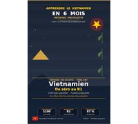 Apprendre le vietnamien en 6 mois: Méthode polyglotte - 1100 mots pour atteindre le niveau B1 conversationnel